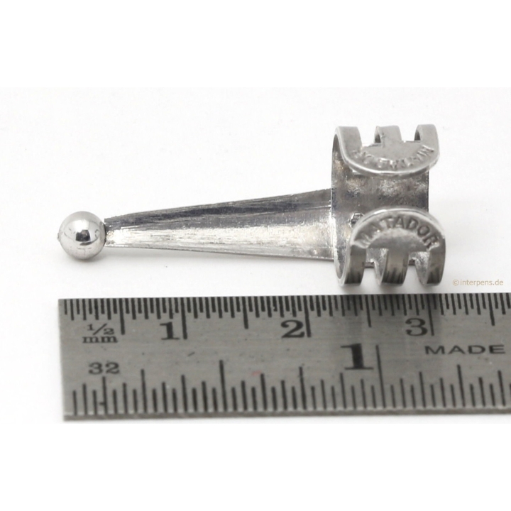 Matador Aufsteckklip Original Ersatzteil Metall sehr selten Vintage