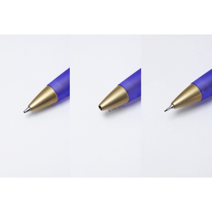 Pelikan Level L5 Gold Blue Duo Twin-Pen Ballpoint Pencil 0,5 mm NOS!