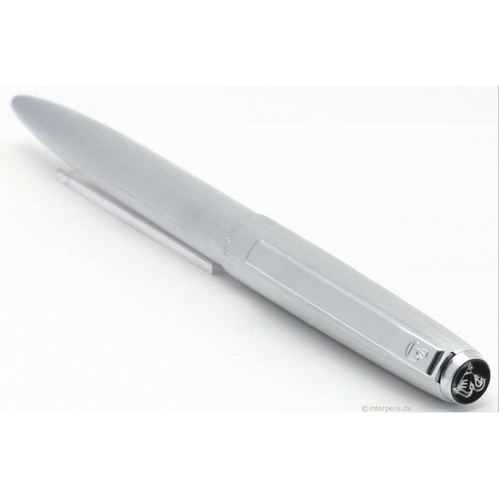 Pelikan K478 Silverstar Kugelschreiber Chrom strichmattiert