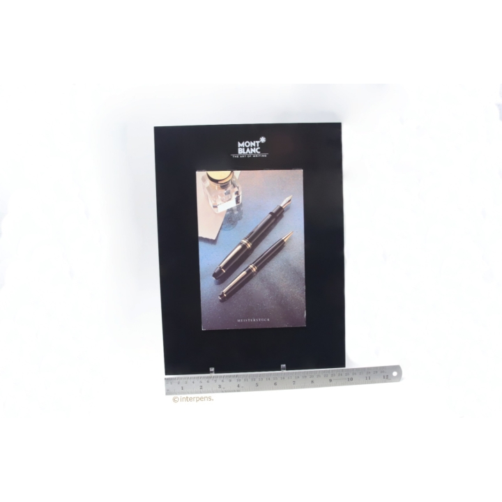 Montblanc Meisterstuck Art of Writing Fountain Pen Advertising Store Display