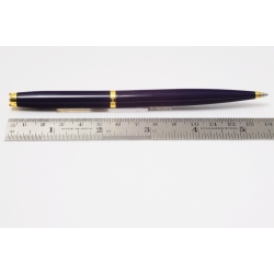 Elysee by Staedtler Concorde Ballpoint Pen Darkblue Lacquer GT Germany NOS