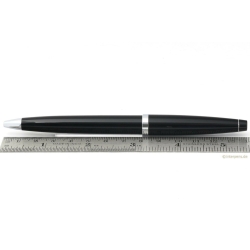Cross Set Ballpoint Pen VICTORINOX Knife Black Chrome Box NEW