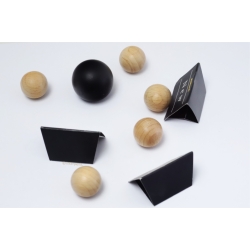 Pelikan Wooden Balls Black Display Stand Fountain Pen Ballpoint Advertising Deco