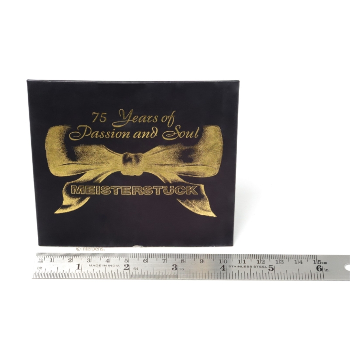 Montblanc 75 Year Meisterstück Füllhalter Deko Werbung Schild Ladengeschäft