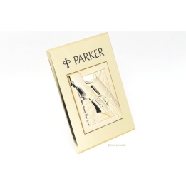 Parker Duofold Pen Advertising Store Display Goldplated Plastic Relief