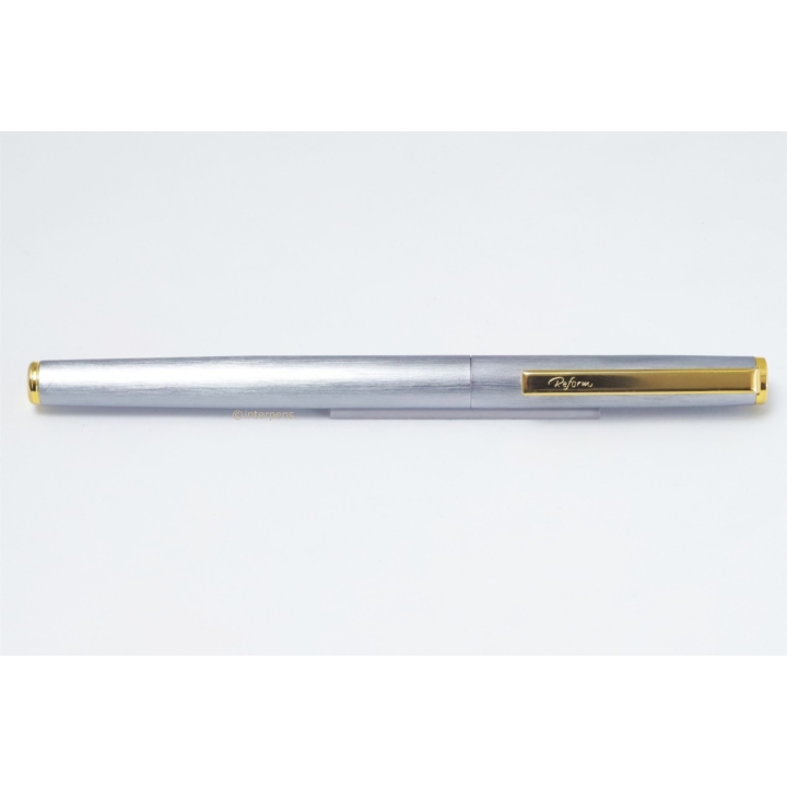 Reform Rollerball Tintenroller Fineliner Chrom matt