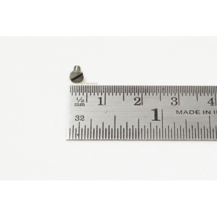 Montblanc Screw Push-Knob Filler Spare parts 3 Screws Set Stainless Steel NEW