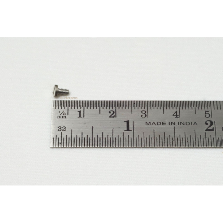 Montblanc Screw Push-Knob Filler Spare parts 3 Screws Set Stainless Steel NEW