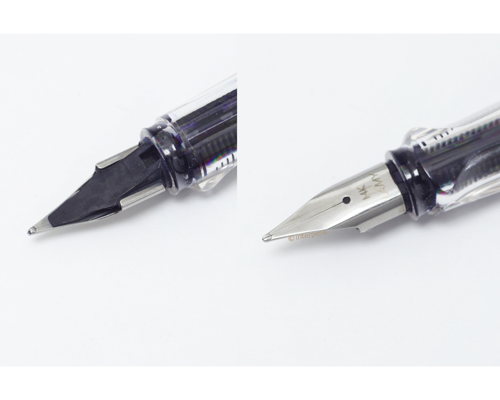 Lamy Safari Vista Fountain Pen Cartridgefiller Steel M Nib Z24 Ink Converter