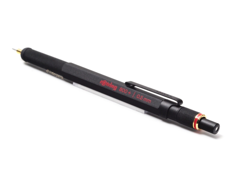 Rotring 800+ Black Stylus Hybrid Mechanical Pencil 0.7mm