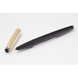 Parker 17 de Luxe 14 ct. B flexible Nib Rolled Gold Aerometric Fountain Pen England