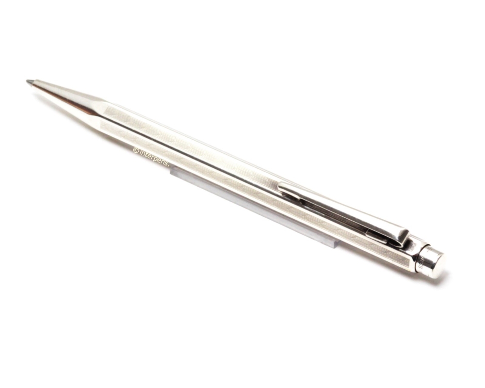 Caran dAche Caran d'Ache Ballpoint Pen Ecridor Series Chevron silver color KH08106 