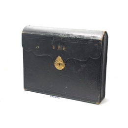 antique office diplomatic suitcase around 1850 leather travel desk sales representative