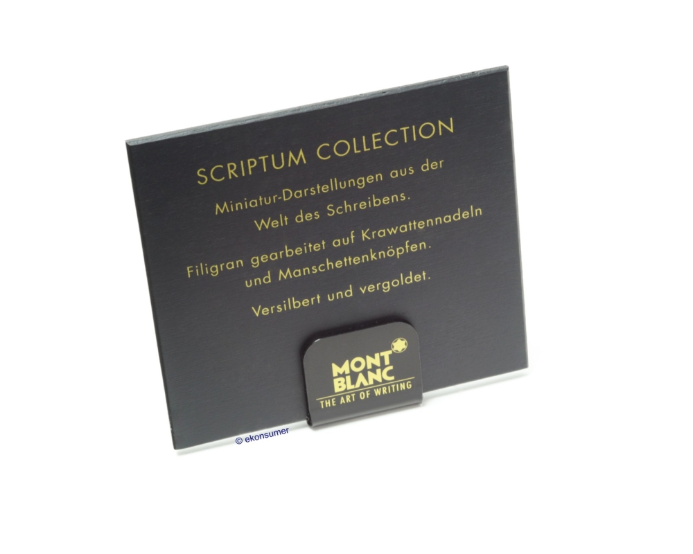 Montblanc Scriptum Showroom Display Store Advertising Filler Fountain Pen