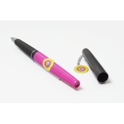 Pelikan P472 Happy Pen Violet Cartridgefiller Stainless steel Nib M 1975 NOS