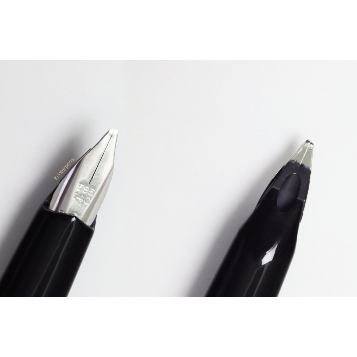 Pelikan P 21 Silvexa schwarz Patronenfüller 14C OBB neuwertig um 1970
