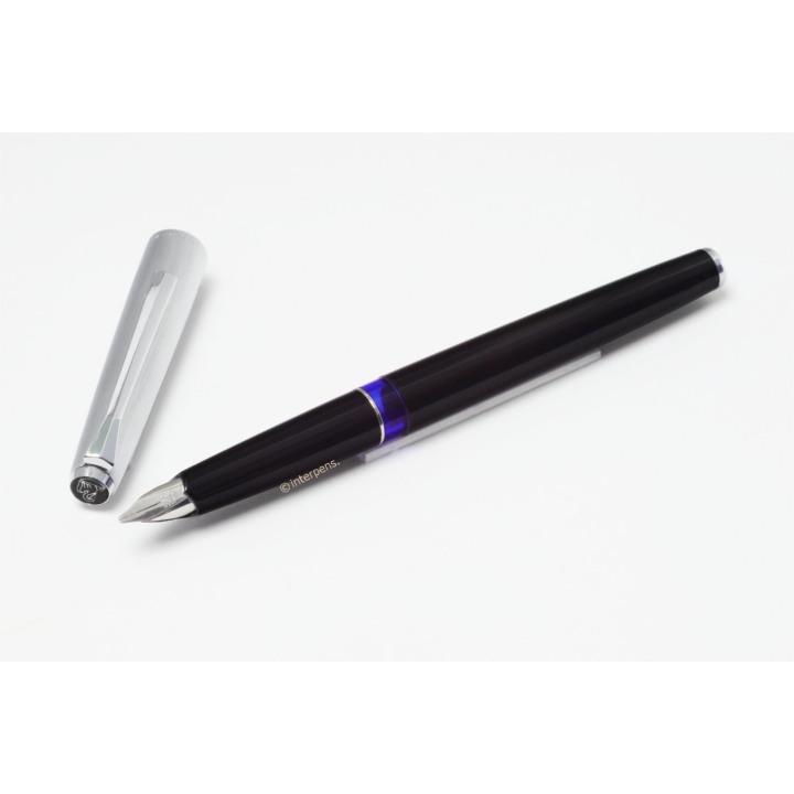 Pelikan P 21 Silvexa schwarz Patronenfüller 14C OBB neuwertig um 1970