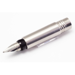 Parker Vector M Stainless steel Grip-section Fountain pen NOS