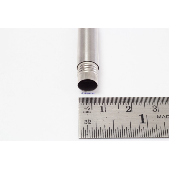 Parker Vector M Stainless steel Grip-section Fountain pen NOS