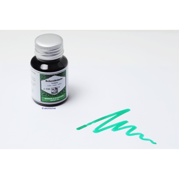 Verdura grün 520 Rohrer u. Klingner 50 ml Schreibtinte
