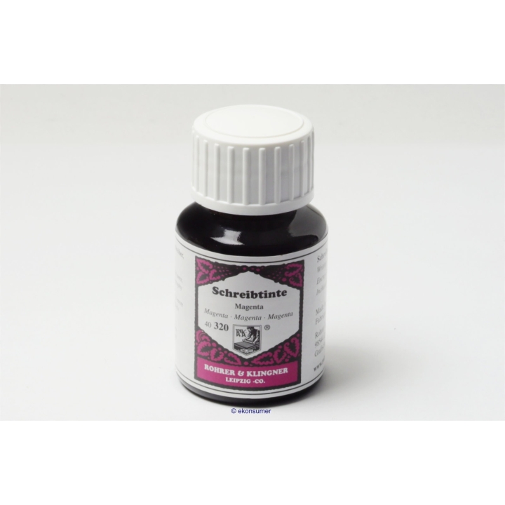Magenta 320 Rohrer u. Klingner Writing Ink 50 ml Inkwell