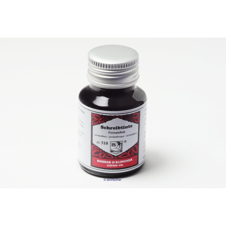 Fernambuk 310 Rohrer u. Klingner 50 ml Schreibtinte