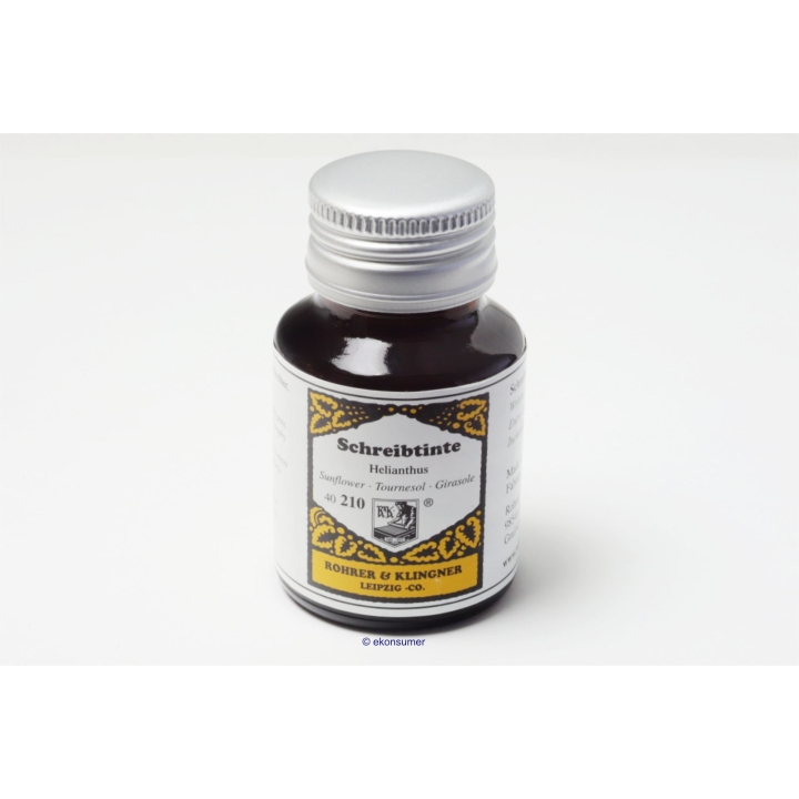 Sunflower 210 Rohrer u. Klingner Writing Ink 50 ml Inkwell