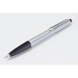 Pelikan K 440 Silverstar Kugelschreiber Chrom strichmattiert Schwarz