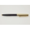 Pelikan R60 K490 Ballpoint Pen Rolled Gold Spring-cap Pinstripe Guilloche Vintage NOS