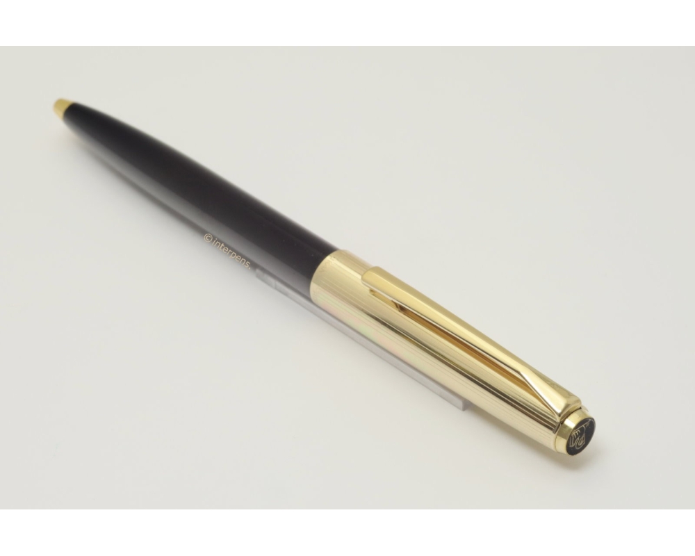 Pelikan R30 K490 Ballpoint Pen Rolled Gold Spring-cap Pinstripe