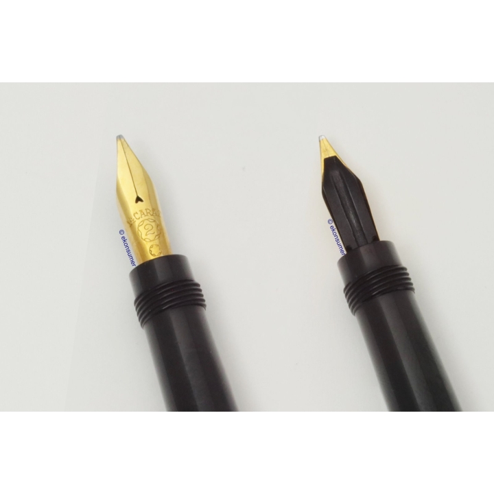 Montblanc No. 2 Stöffhaas Safety Sicherheitsfüller 14C OB Goldfeder Hartgummi Ebonit BHR