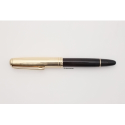Montblanc Masterpiece 642-N Zelluloid Walzgold Kolbenfüller 14K M Feder Exportmodell Vintage