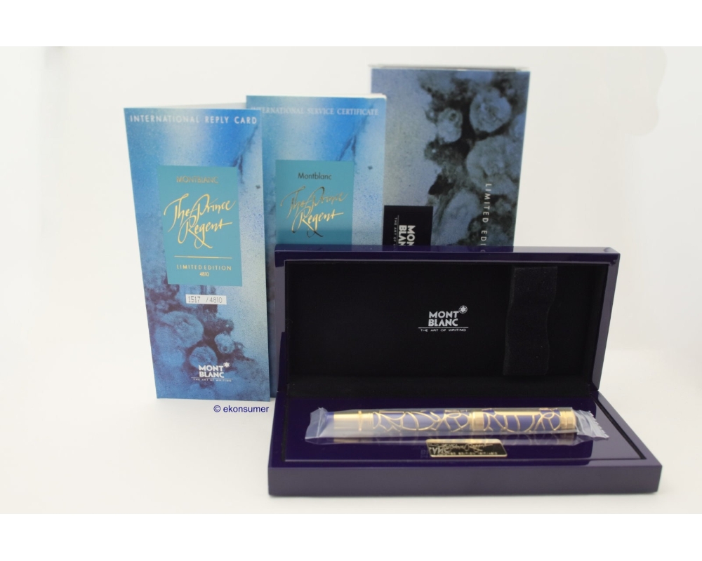 Montblanc The Prince Regent PoA Edition 1995 Full-Set - still factory sealed!