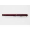 Montblanc 22 Burgundy Piston-filler 14C F Wing-nib 1960s Design Export-model