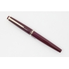 Montblanc 22 Burgundy Piston-filler 14C F Wing-nib 1960s Design Export-model