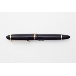 Montblanc Masterpiece 146 Zelluloid Kolbenfüllhalter 14C M Bicolor Goldfeder 1957 Vintage