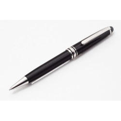 Montblanc Meisterstück 164 Platinum Classique Kugelschreiber Schwarz