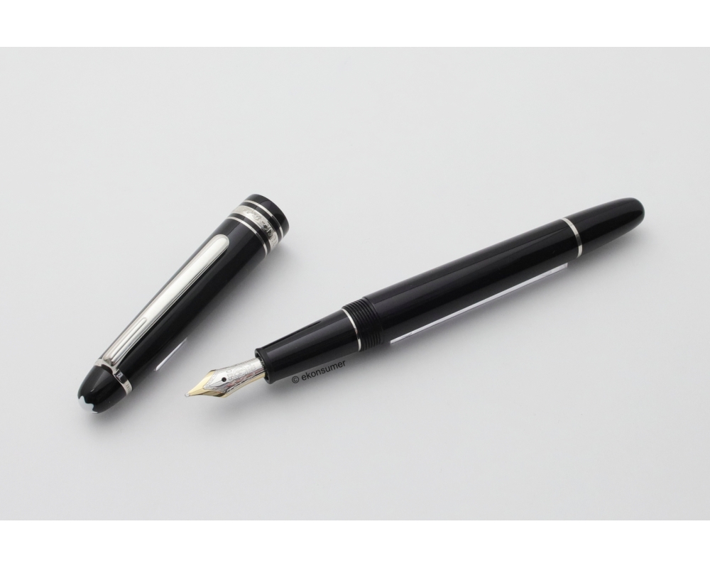 Montblanc Meisterstück 145 Platinum Classique Patronenfüller 14C M Goldfeder