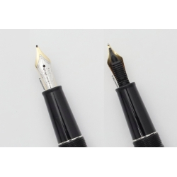 Montblanc Meisterstück 145 Platinum Classique Patronenfüller 14C M Goldfeder