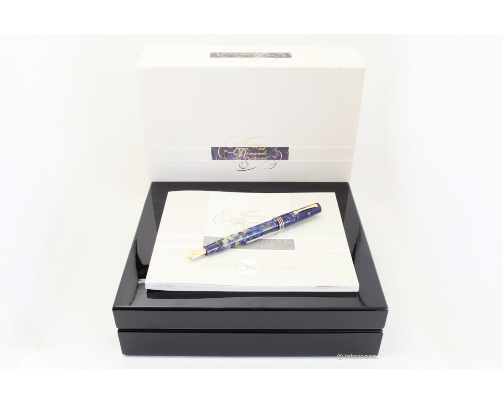 OMAS Lucens Omaggio Armando Simoni Limited Edition 18K M Gold-nib Box