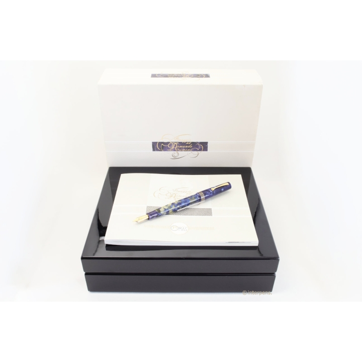 OMAS Lucens Omaggio Armando Simoni Limited Edition 18K M Goldfeder Box