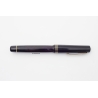 OMAS Extra Lucens Medium Size Black Transparent 14K F flex Hearthole-nib Vintage