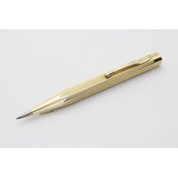 Art Deco Drehbleistift Georg Lauer 585 Gold 1.18 mm Mine Achtseitige Form