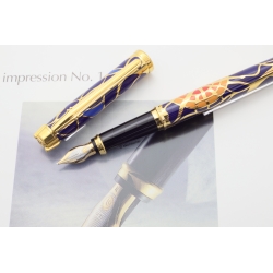 Elysee by Staedtler impression No.1 Füllhalter Lackintarsien 18K M Goldefder