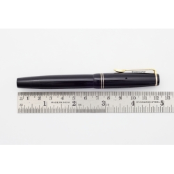 Soennecken 307 Black Pistopn-filler flex 14K OBB Gold-nib Vintage