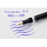 Soennecken 307 Black Pistopn-filler flex 14K OBB Gold-nib Vintage