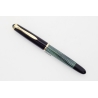 Pelikan 400NN Green striped 14C M flex Gold-nib Piston filler 1957 Vintage