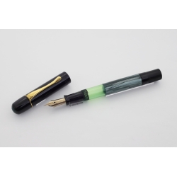 Pelikan 100 Kriegsversion 14C EEF Cn-Feder Kolbenfüllhalter 1942-44 Vintage