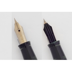 Pelikan 100 Wartime-version 1942-44 Piston-filler 14C EEF Cn-Nib Vintage