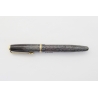 Soennecken 222 Superior Lizard Gray Piston Filler 14K OBB flex Gold-nib Vintage